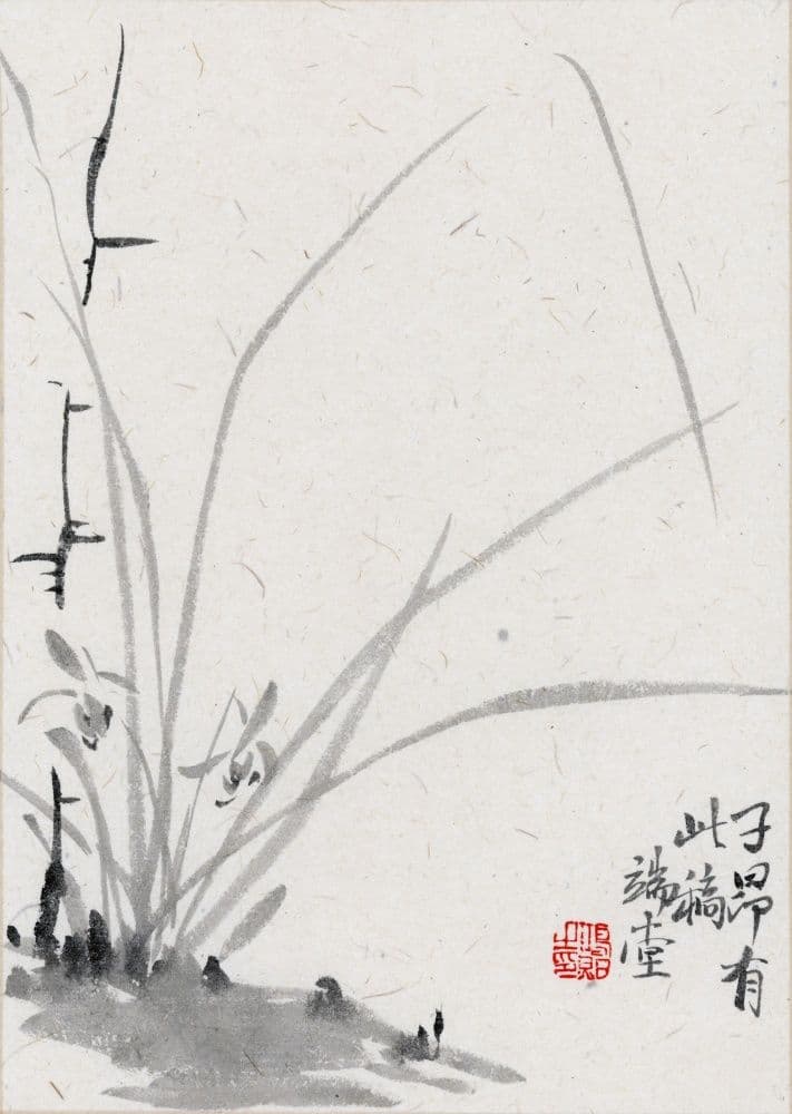 Ochid in the Style of Zhao Mengfu