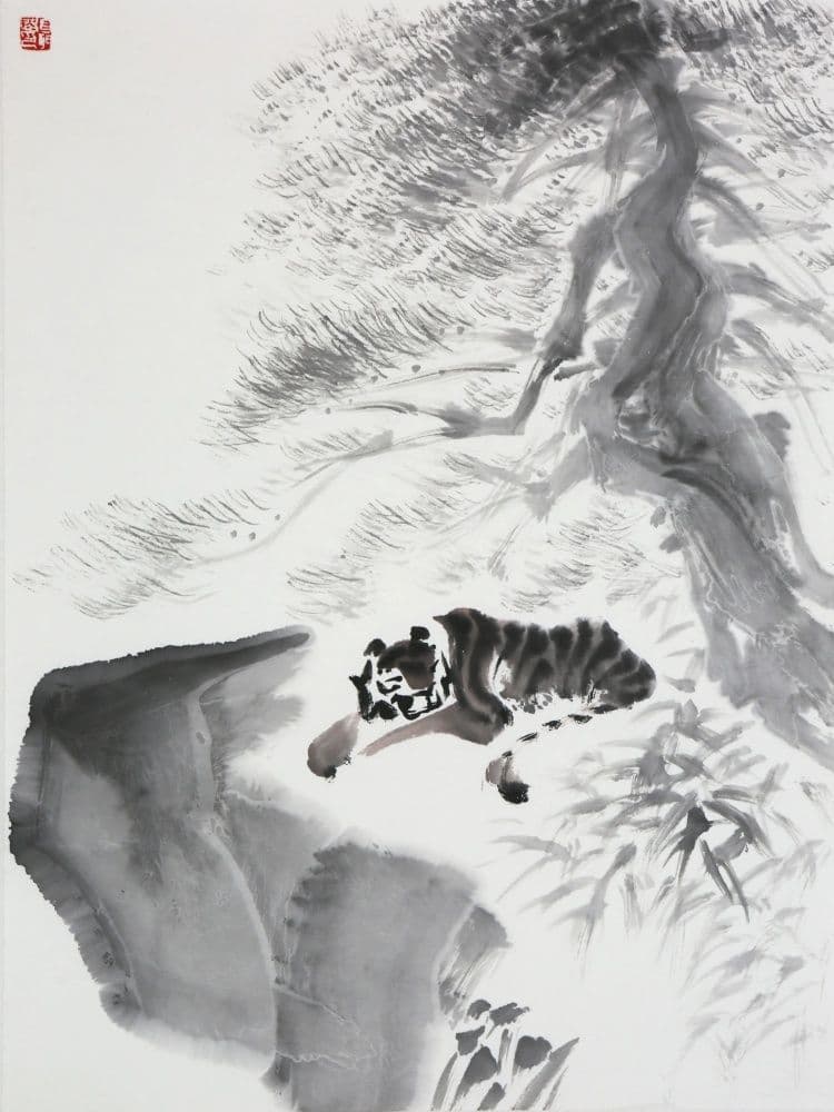 Resting Beneath the Pines