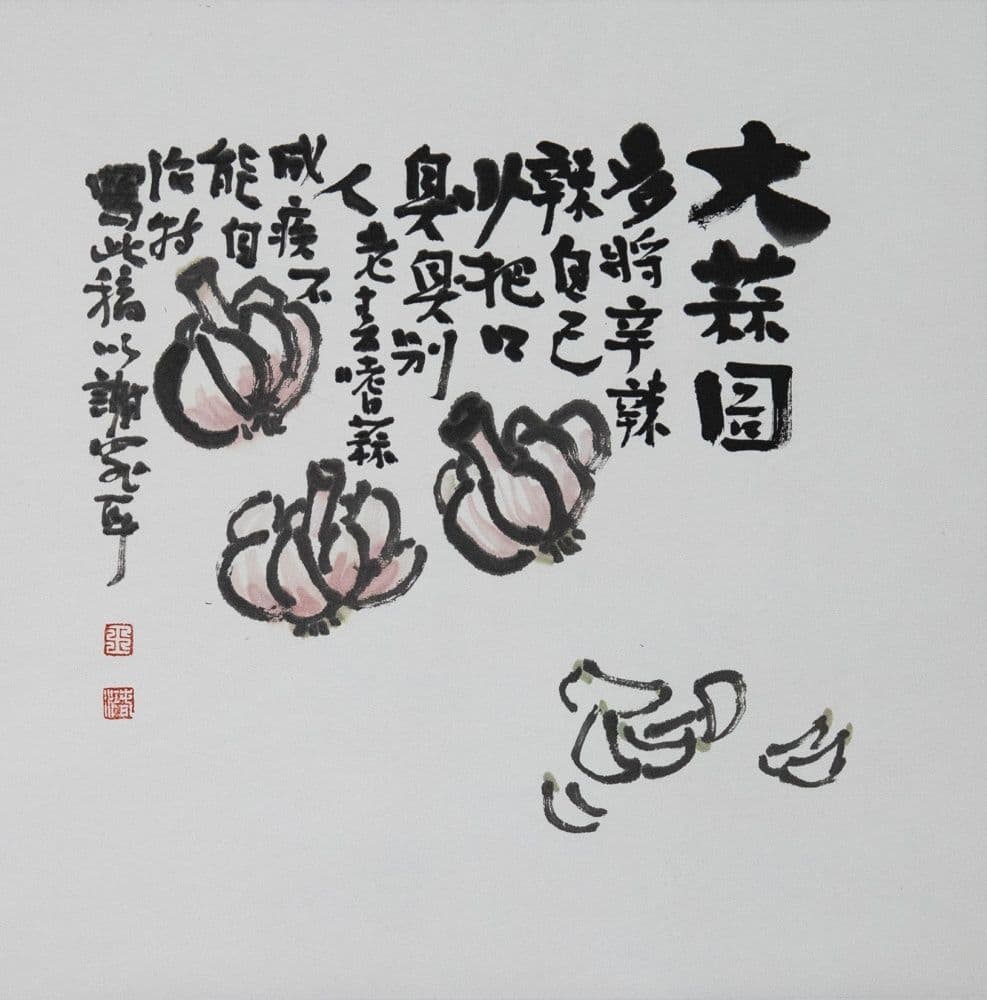 Garlic Painting