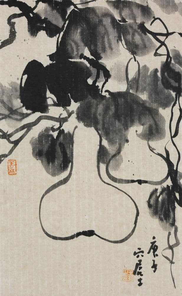 Ink Wash Gourd